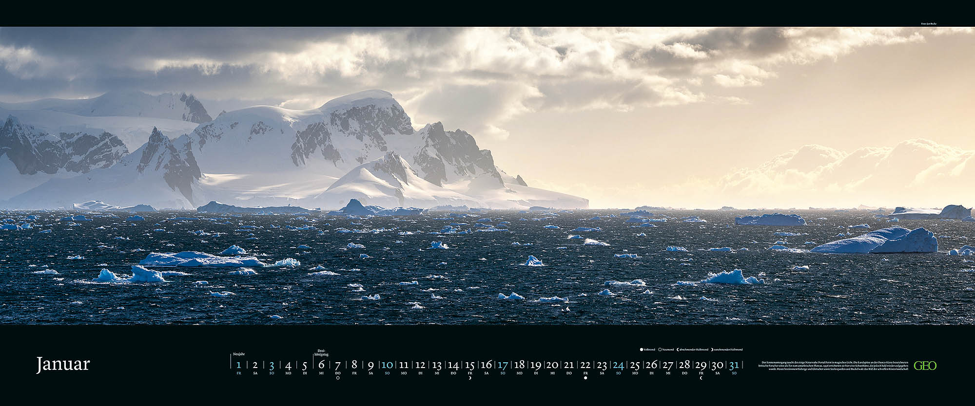 Panorama-Kalender Abo "Meeresweiten" 2027