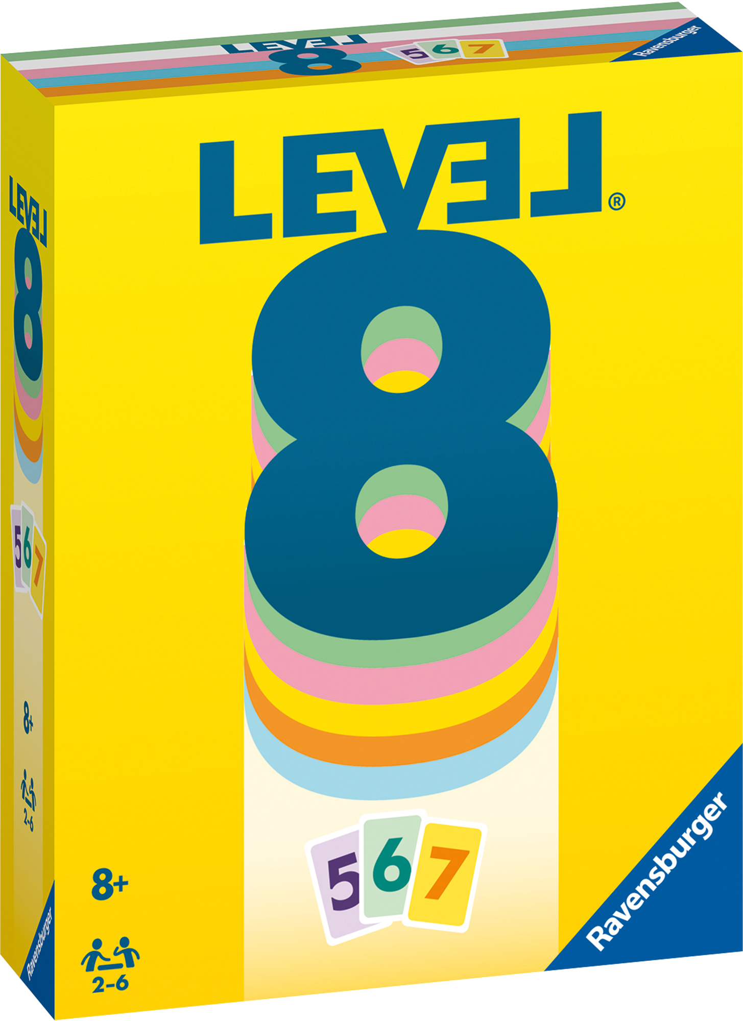 RAVENSBURGER Kartenspiel „Level 8“