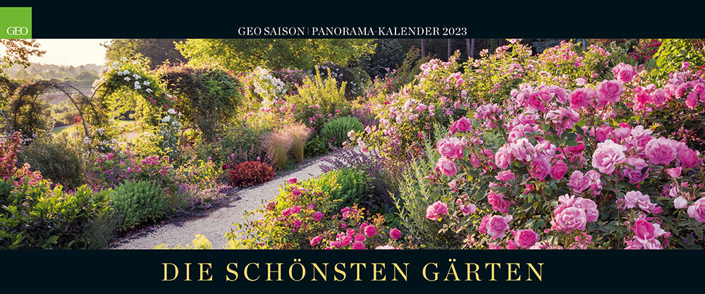 Panorama-Kalender-Abo "Die schönsten Gärten" 2023
