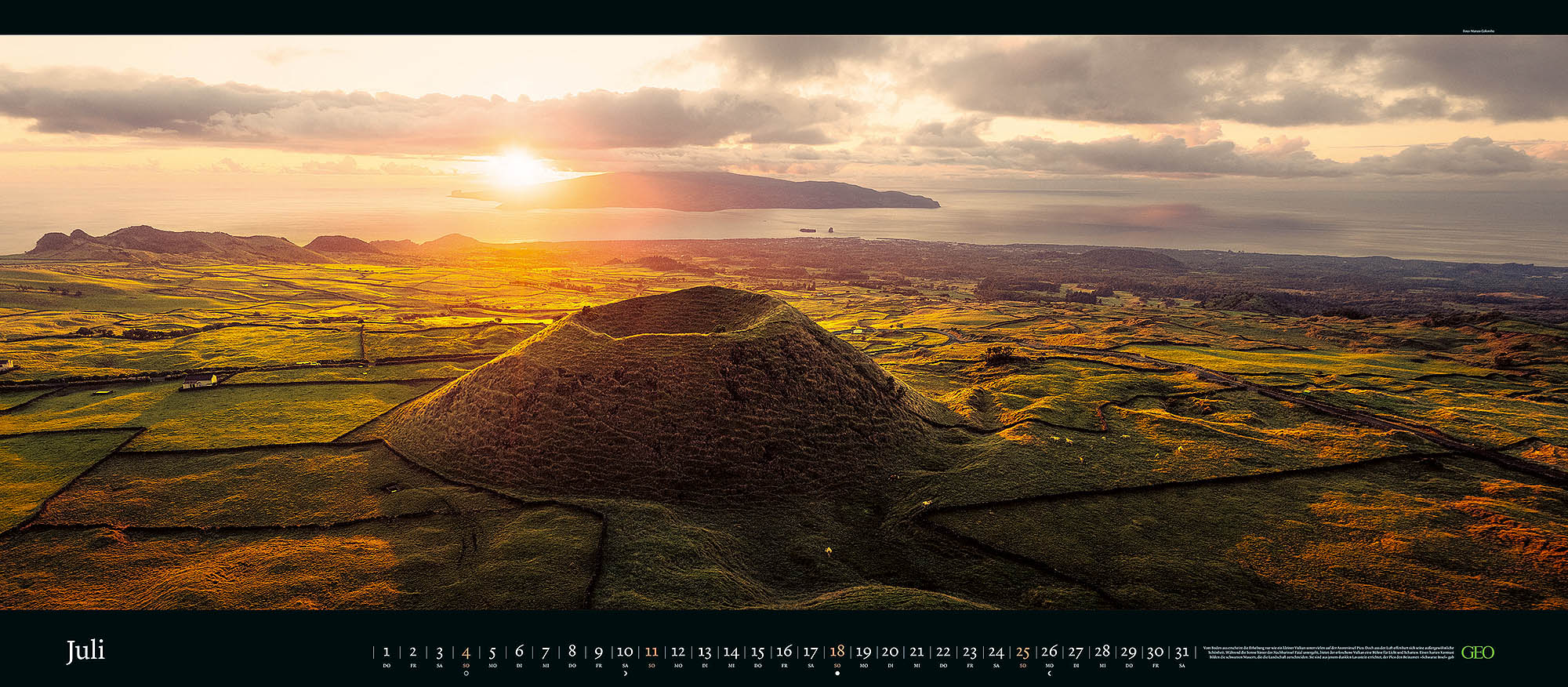 Panorama-Kalender Abo "Der Blick ins Weite" 2027