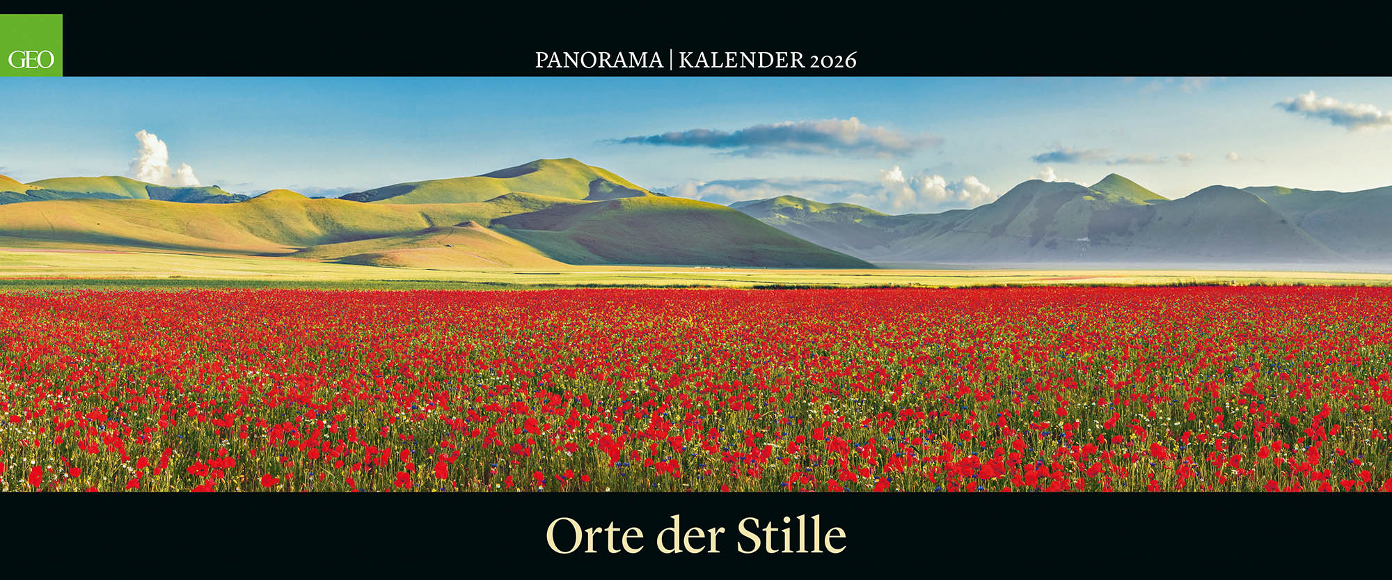 Panorama-Kalender "Orte der Stille" 2026