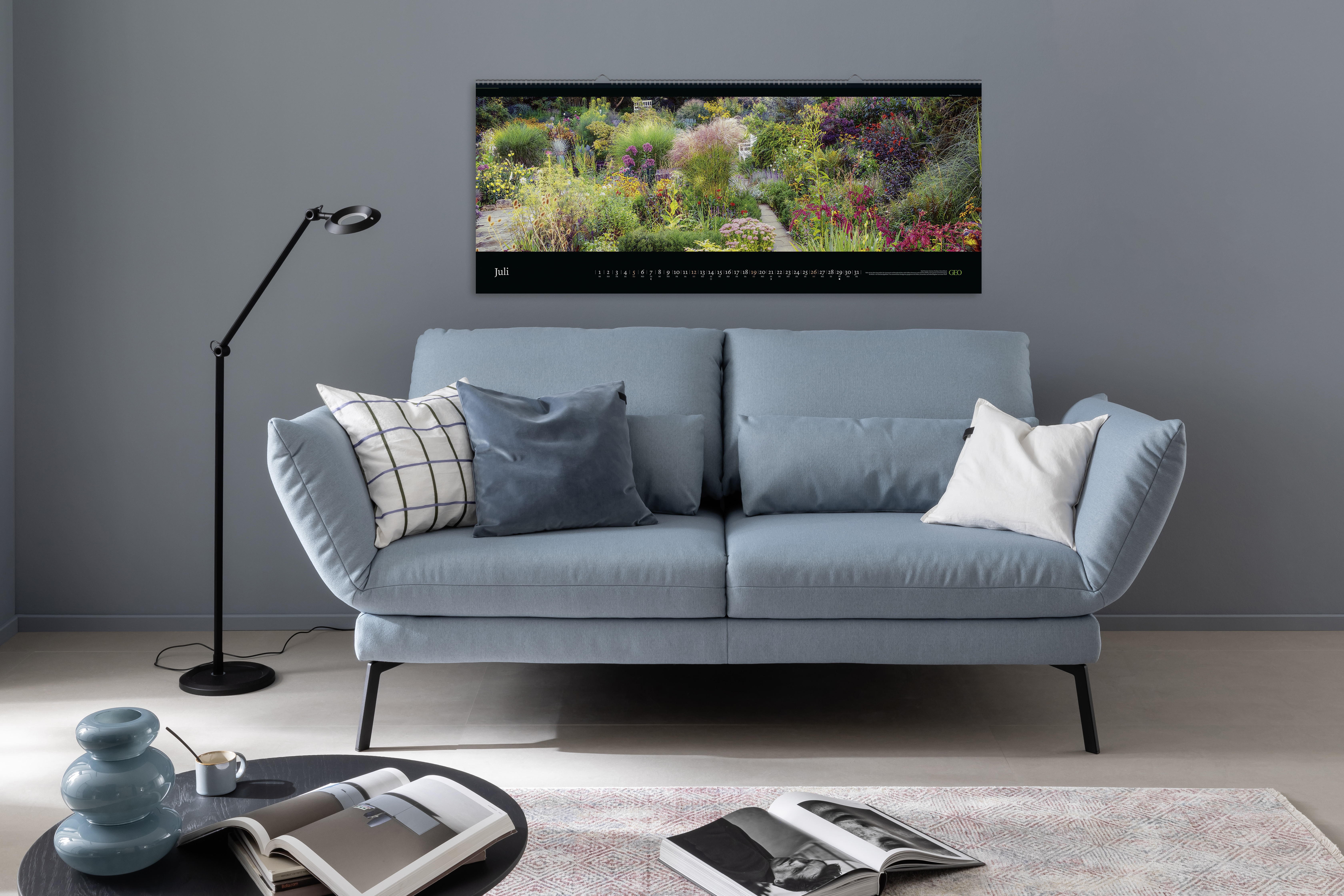 Panorama-Kalender-Abo "Die schönsten Gärten" 2025