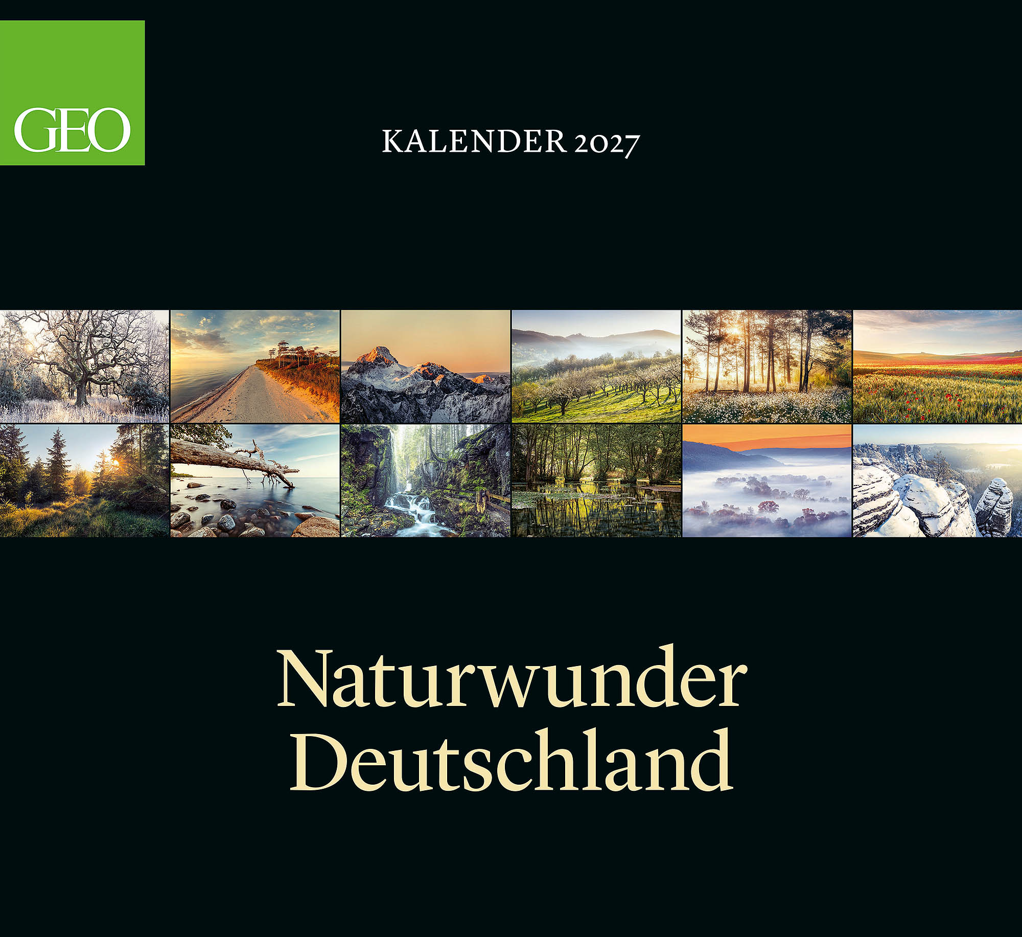 Kalender "Naturwunder Deutschland" 2027