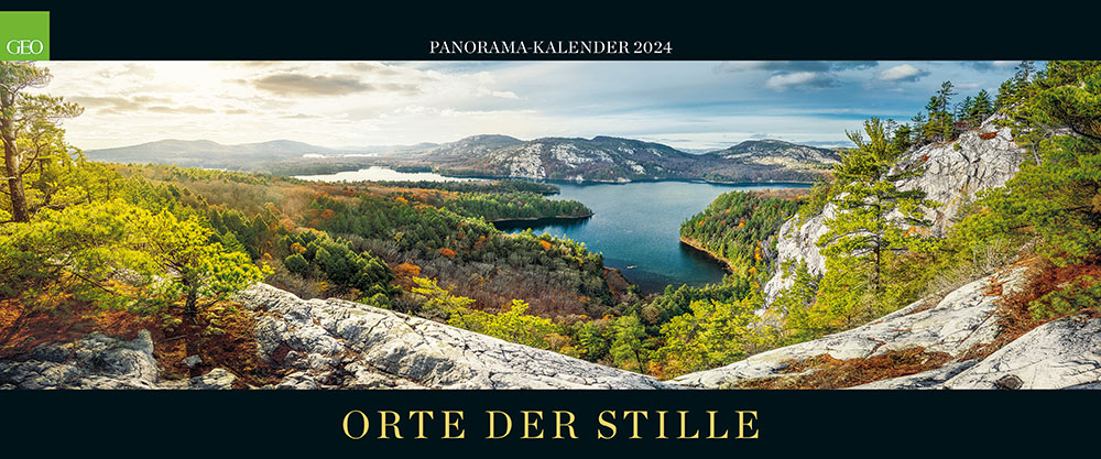 Panorama-Kalender "Orte der Stille" 2024