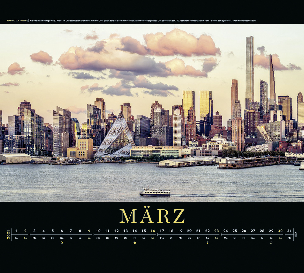 Kalender "New York" 2025