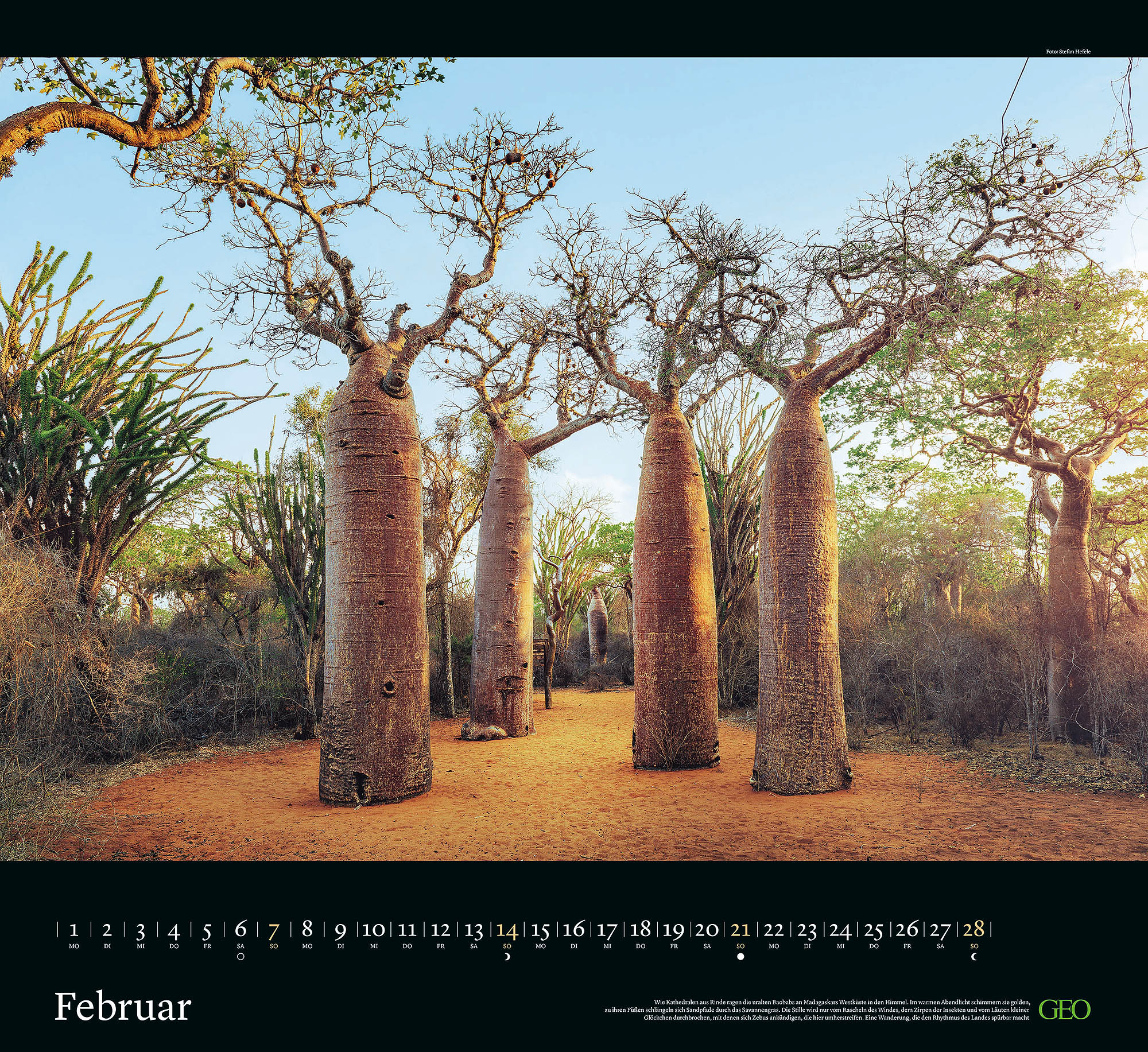 Kalender-Abo: Traumpfade 2027