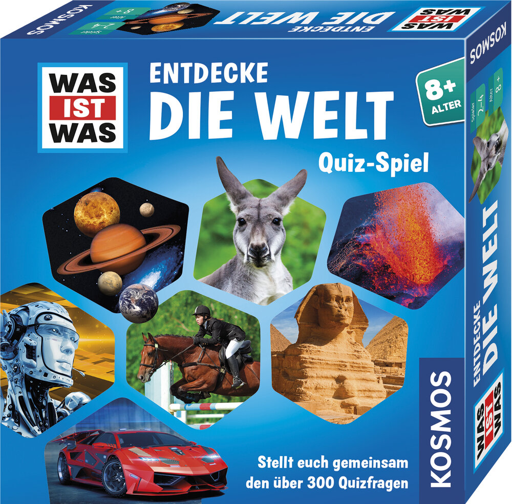 WAS IST WAS Spiel &bdquo;Entdecke die Welt&ldquo; 
