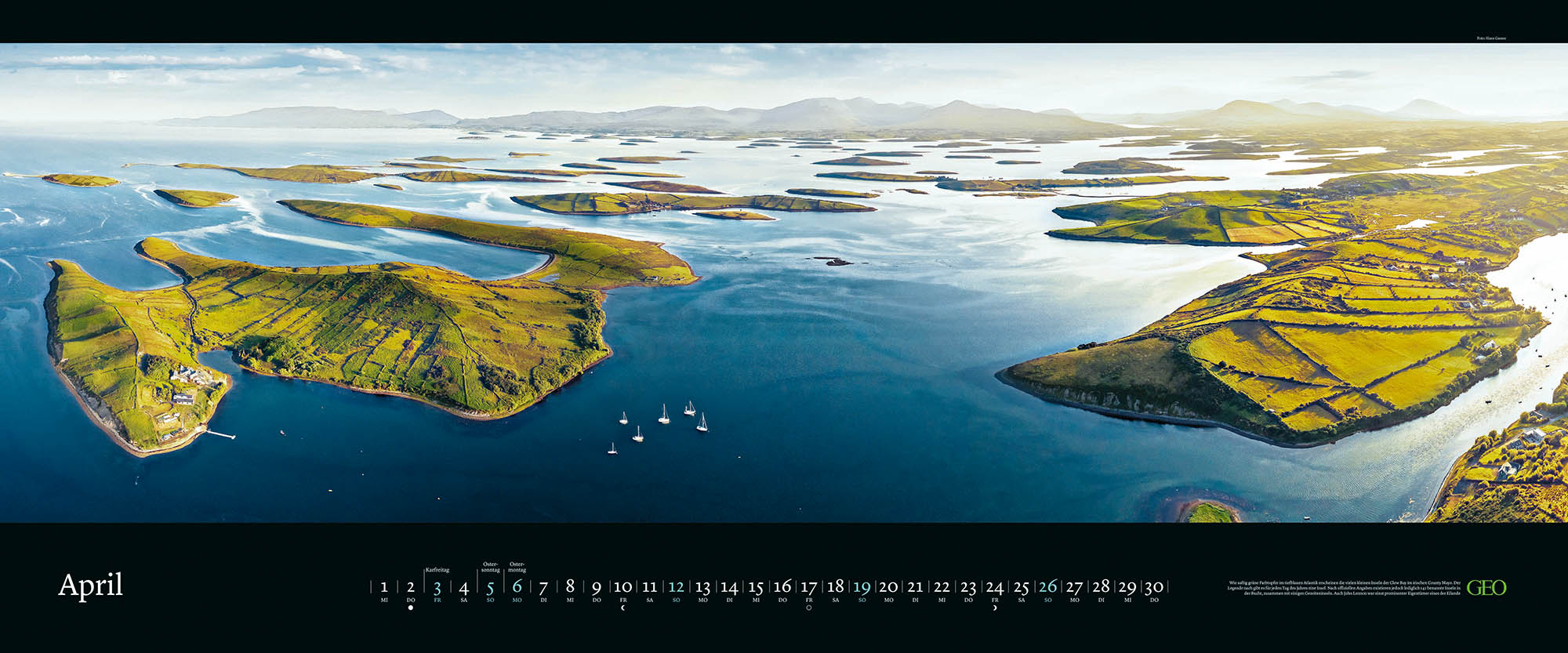 Panorama-Kalender "Meeresweiten" 2026