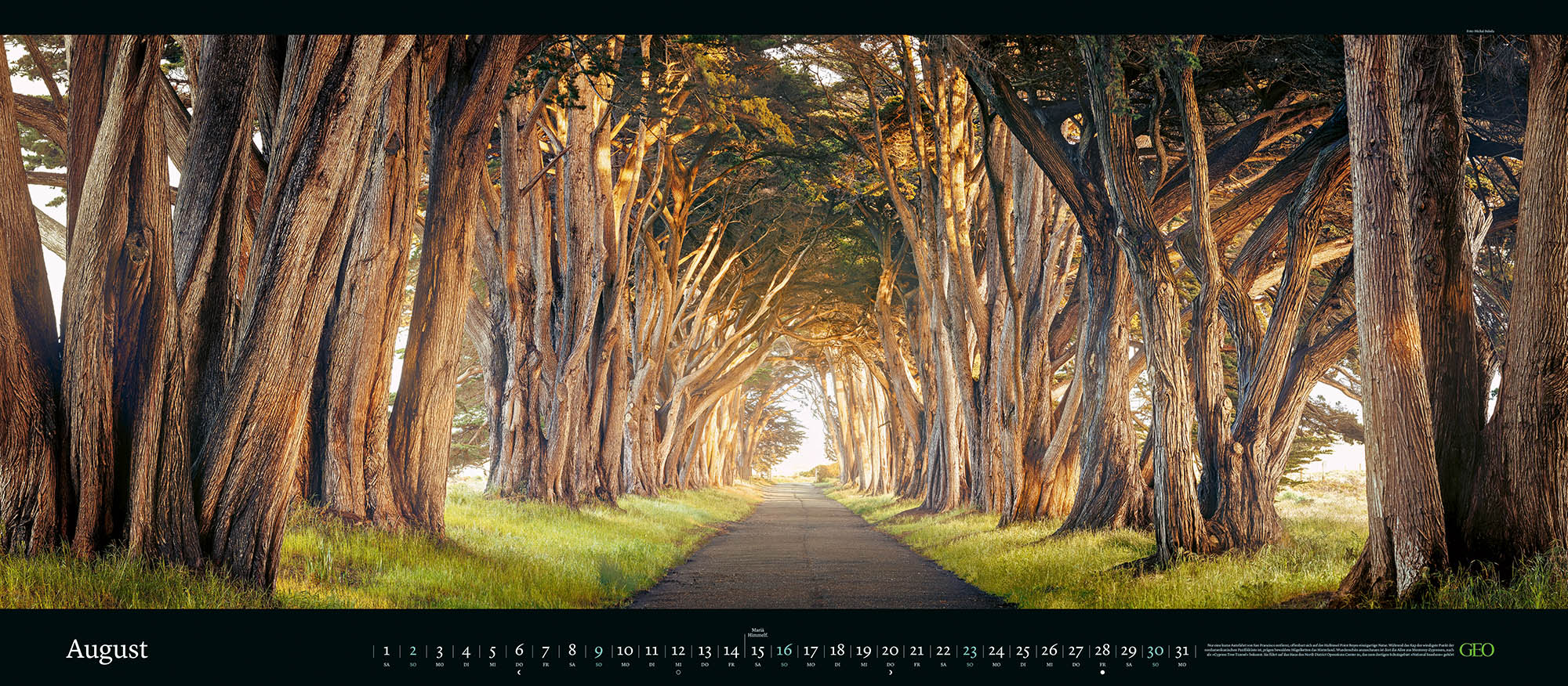 Panorama-Kalender "Der Blick ins Weite" 2026