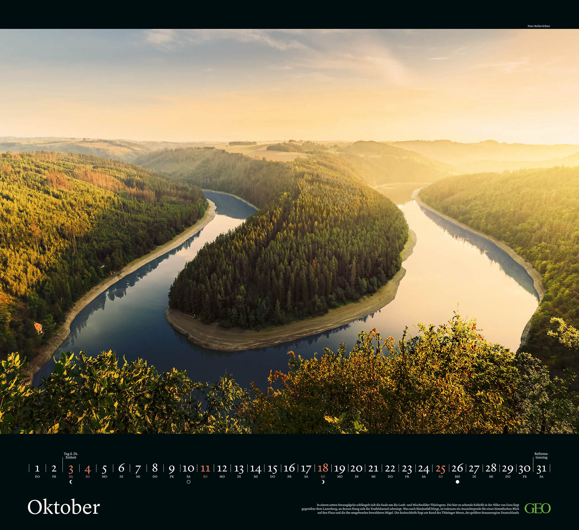 Kalender "Naturwunder Deutschland" 2026