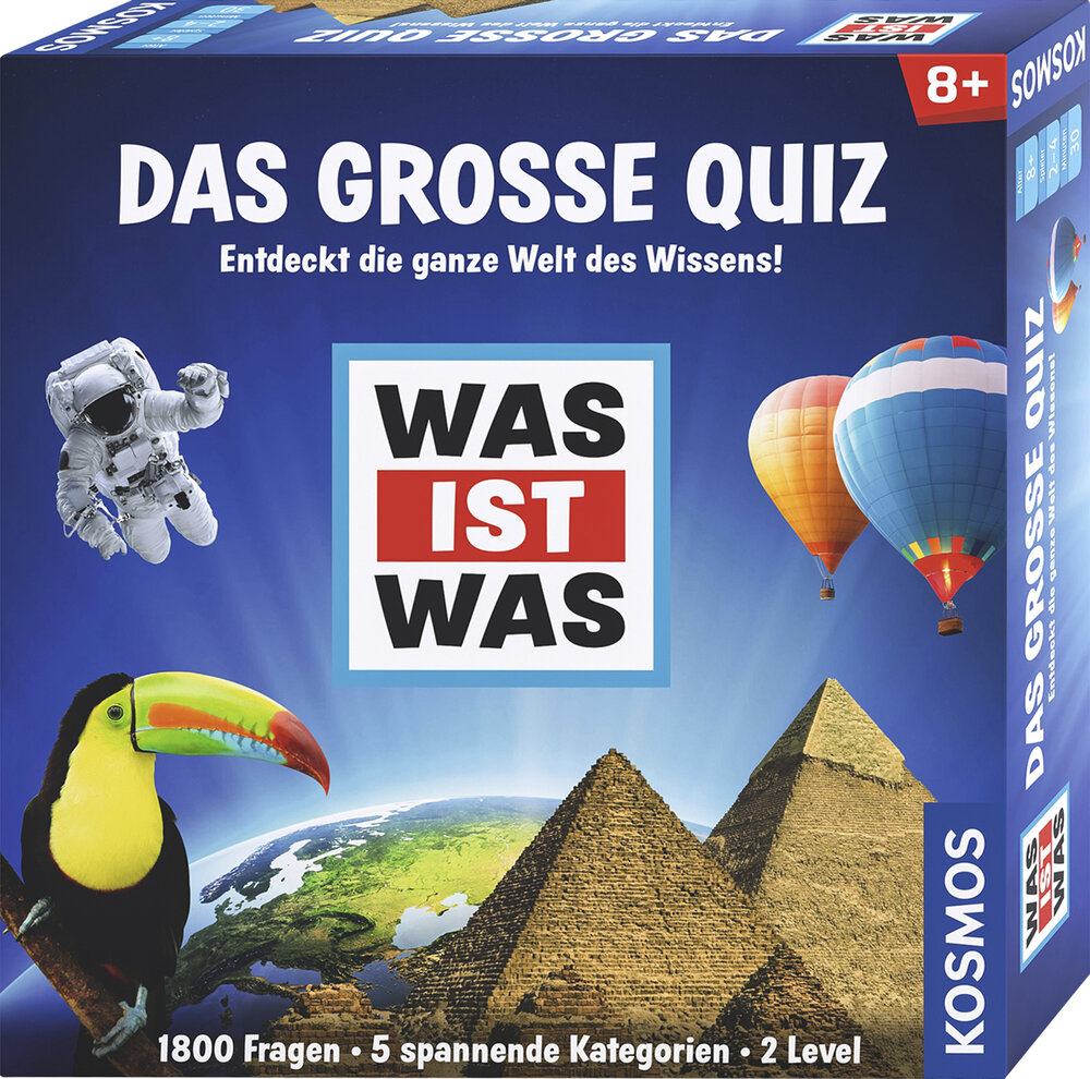 WAS IST WAS Spiel „Das große Quiz“