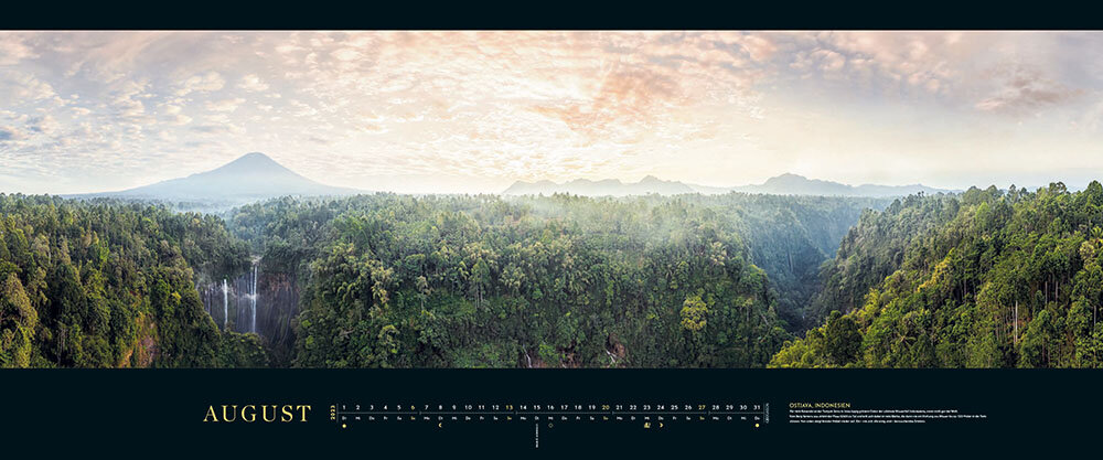 Panorama-Kalender "Orte der Stille" 2023