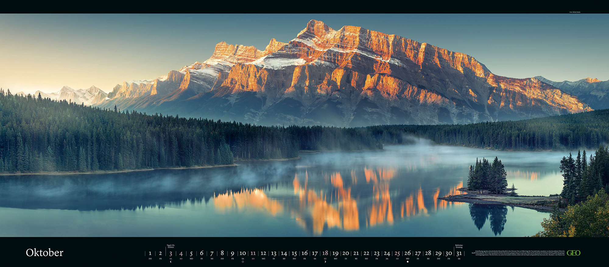 Panorama-Kalender "Der Blick ins Weite" 2026