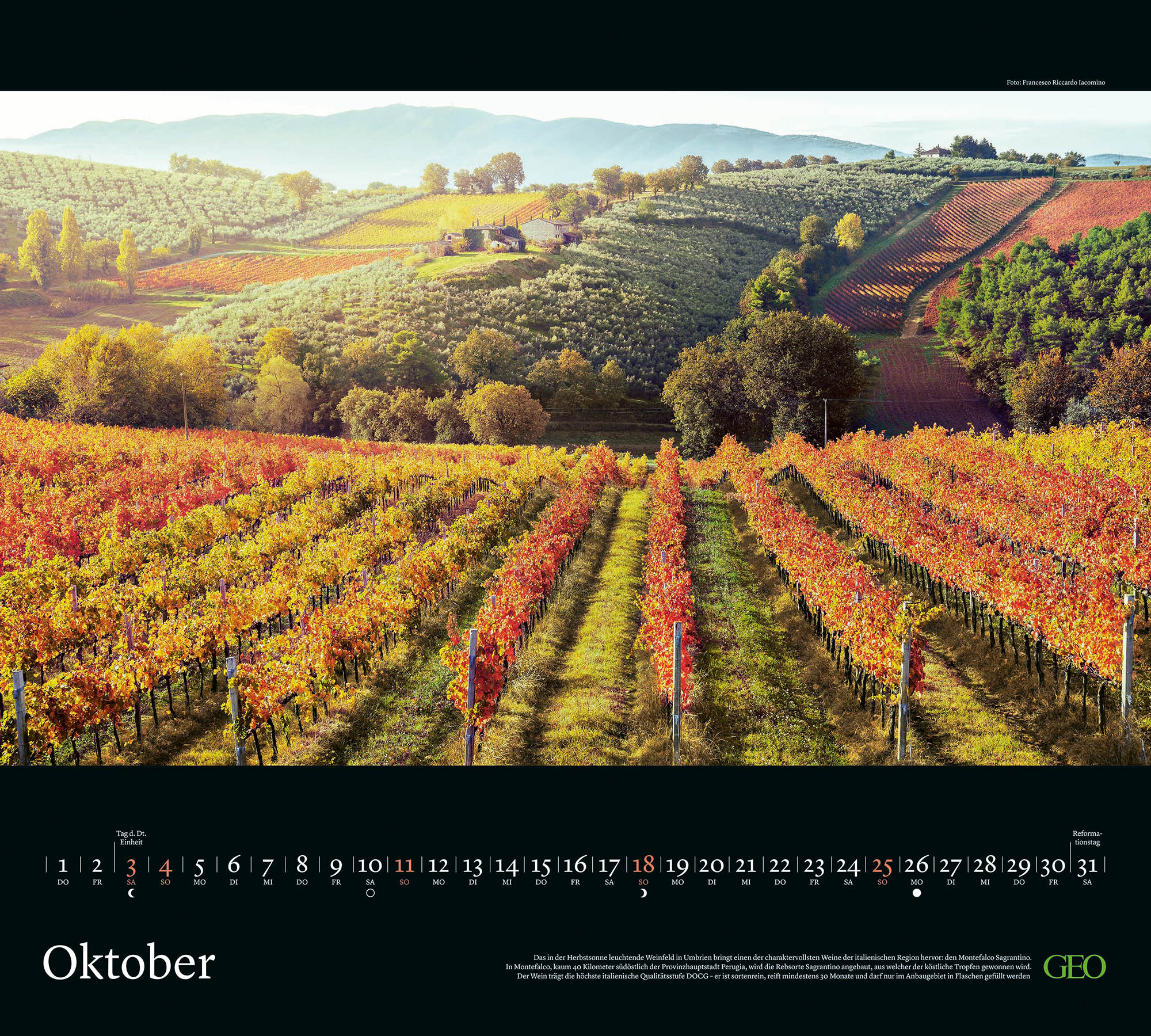 Kalender "Im Licht des S&uuml;dens" 2026