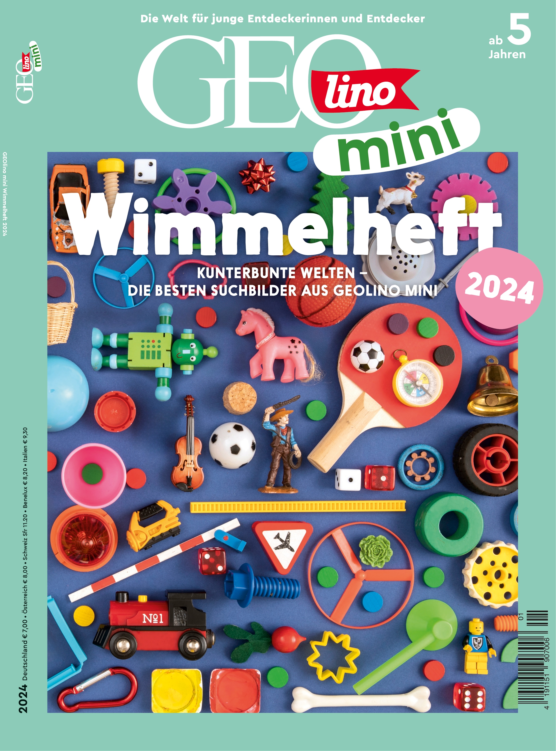 GEOLINO MINI WIMMELHEFT 01/2024