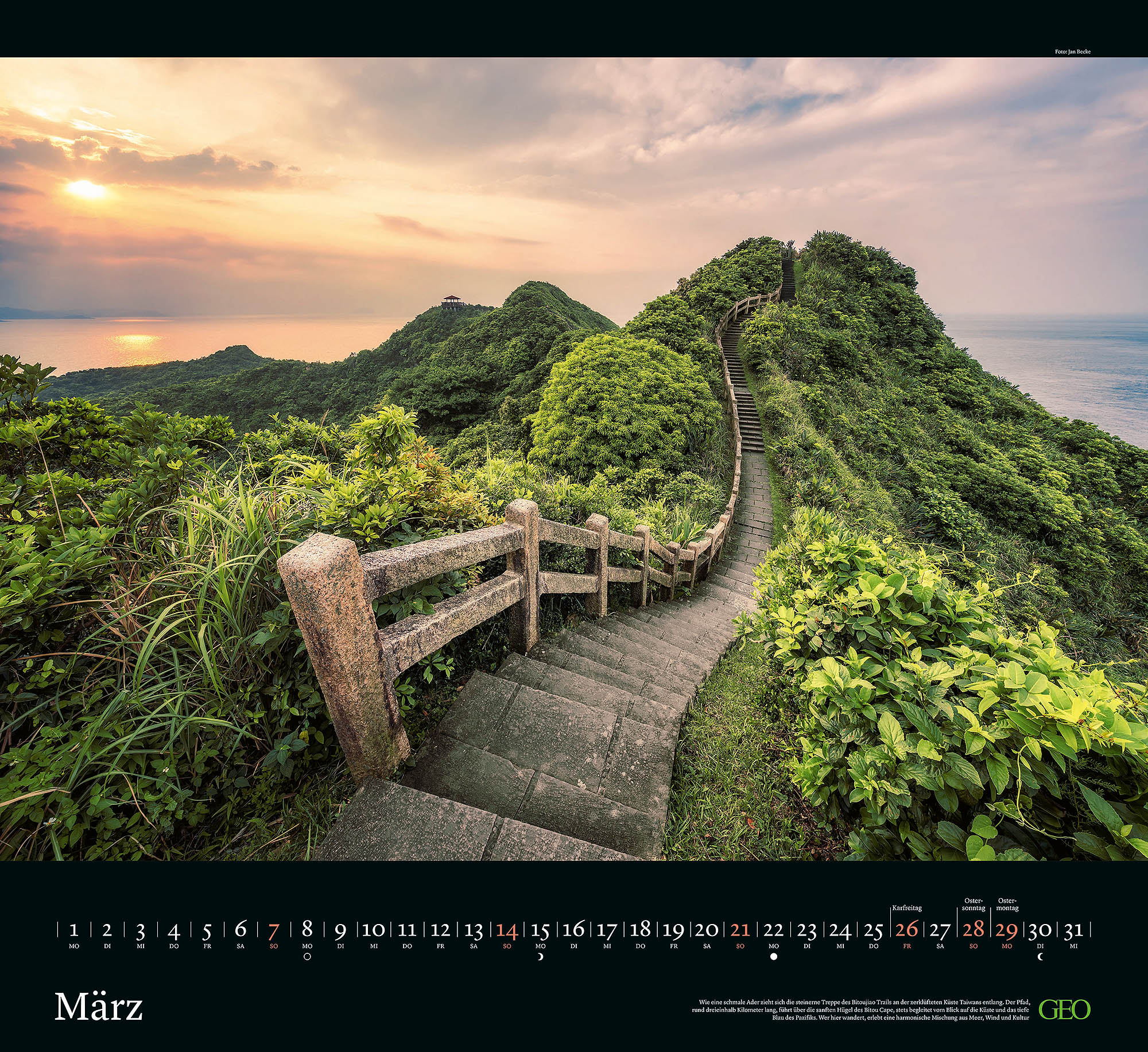 Kalender-Abo: Traumpfade 2027