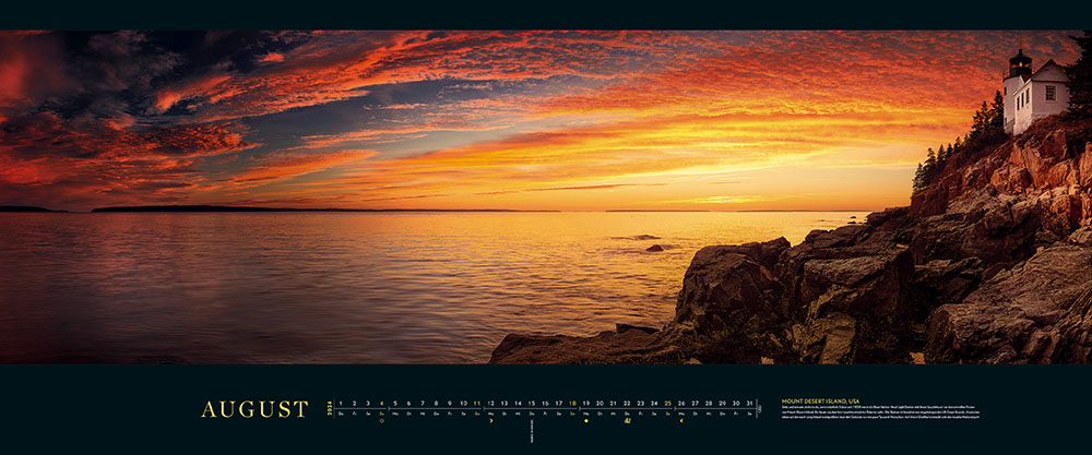 Panorama-Kalender-Abo "Meeresweiten" 2024