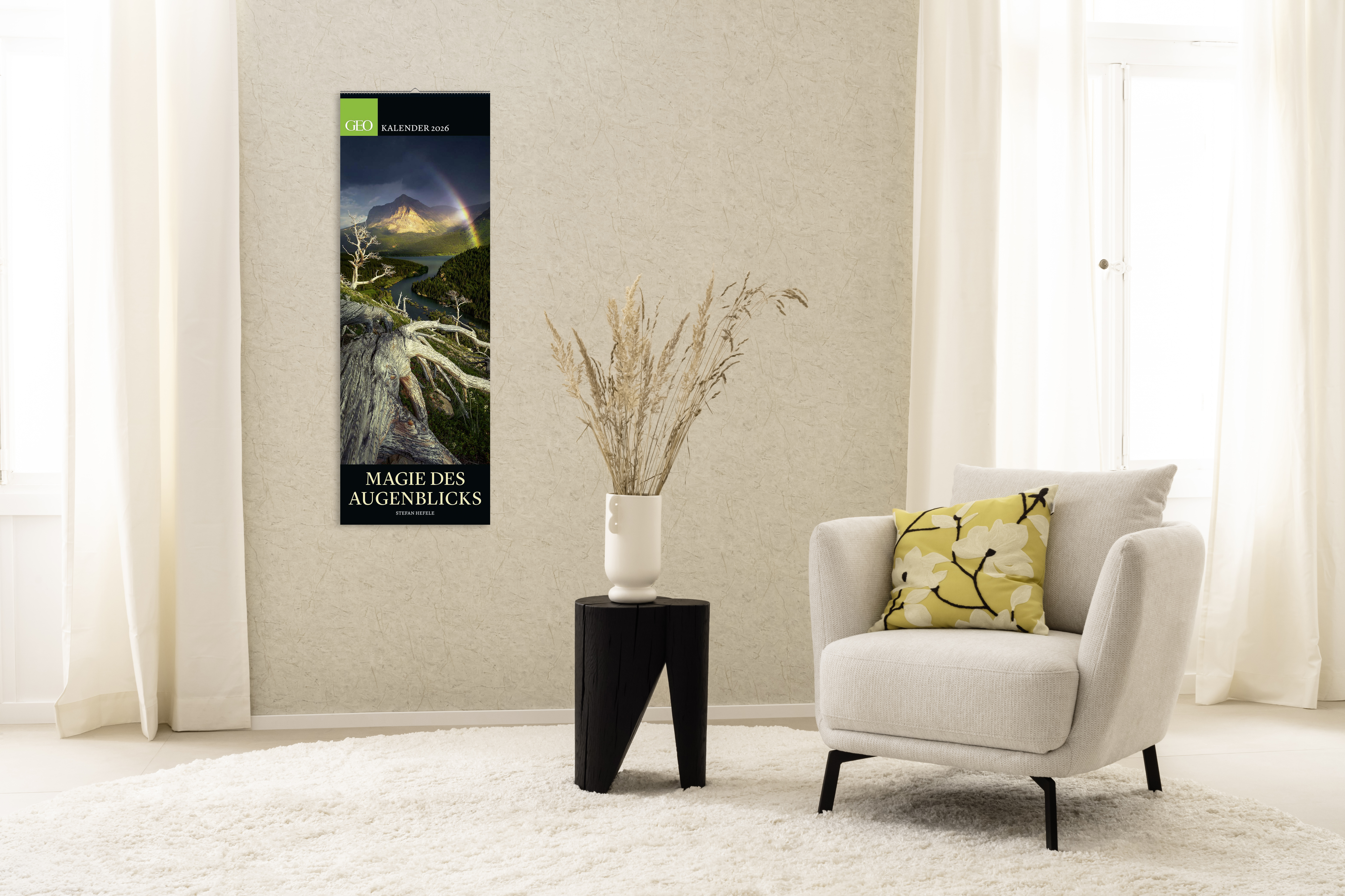 Vertical-Kalender "Magie des Augenblicks" 2026