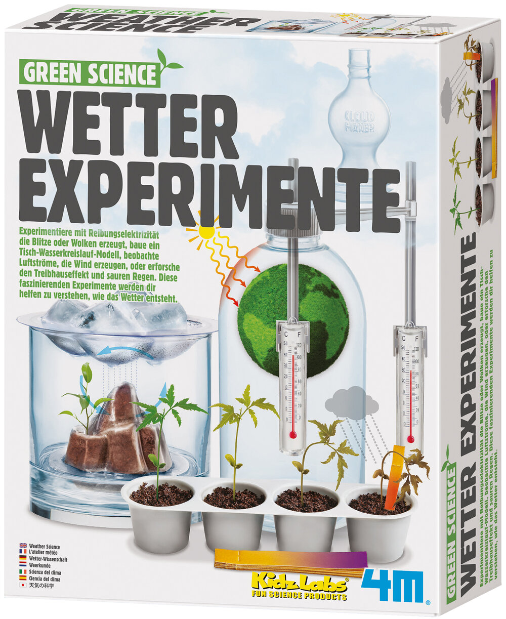 GREEN SCIENCE „Wetter Experimente“