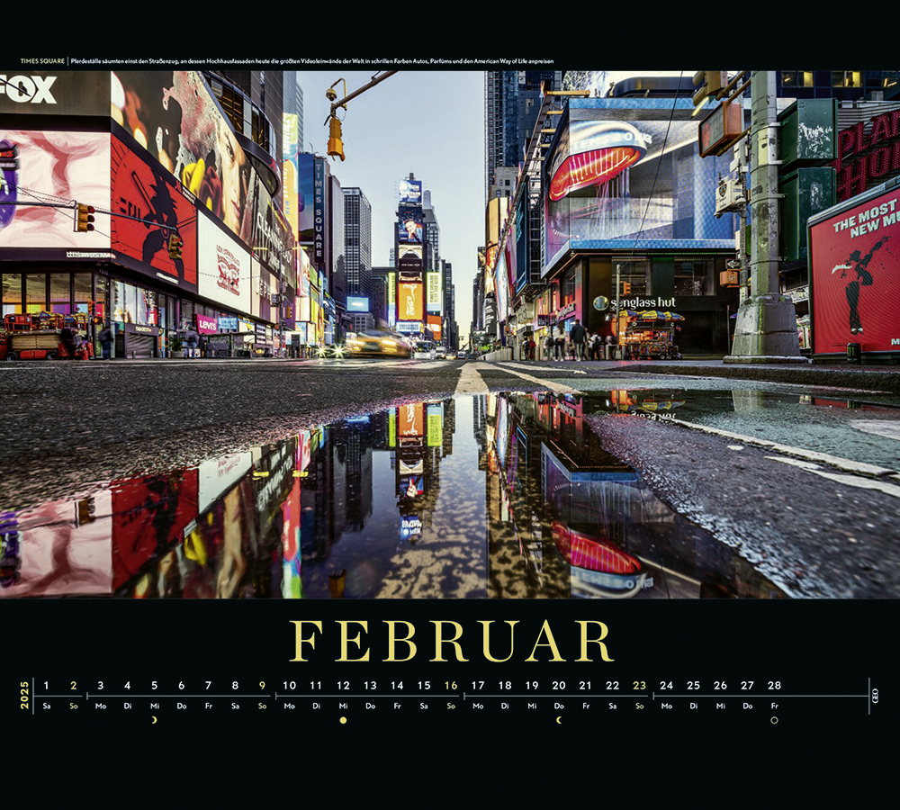 Kalender "New York" 2025