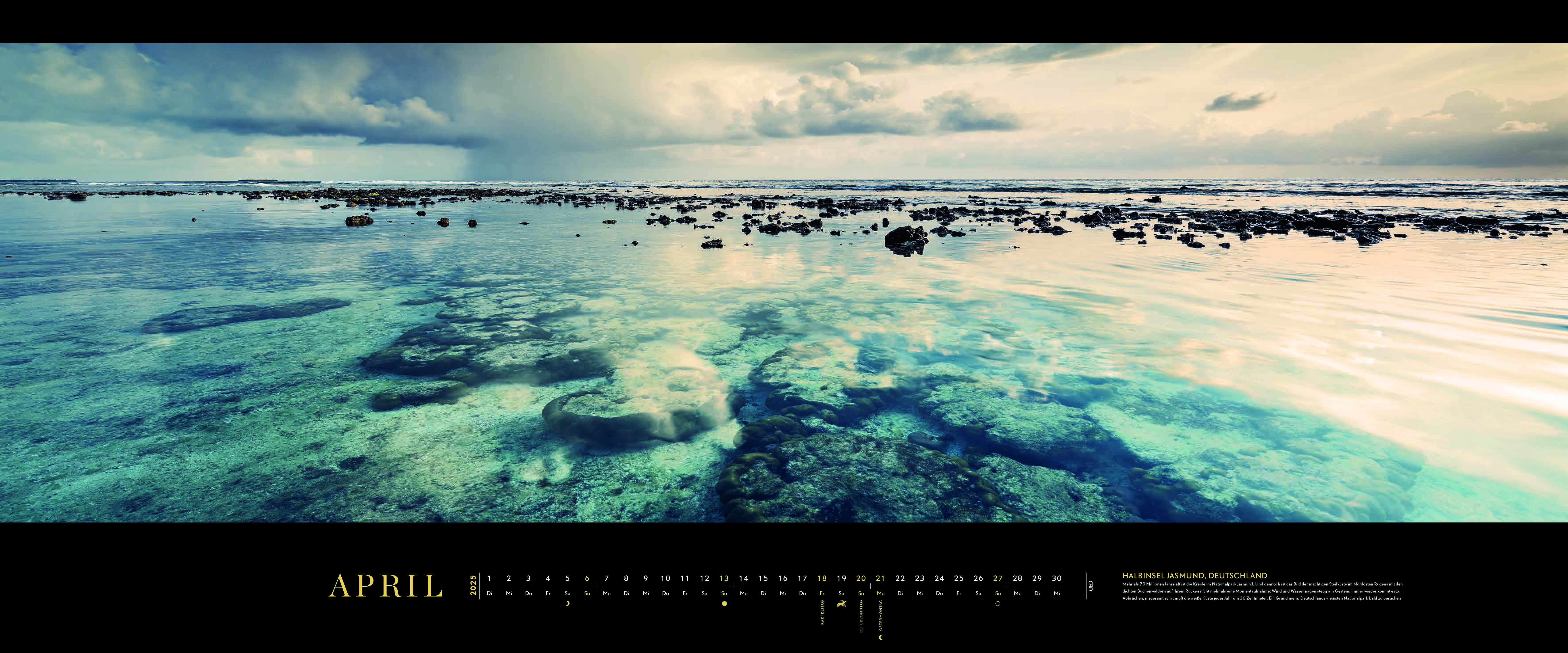 Panorama-Kalender-Abo "Meeresweiten" 2025