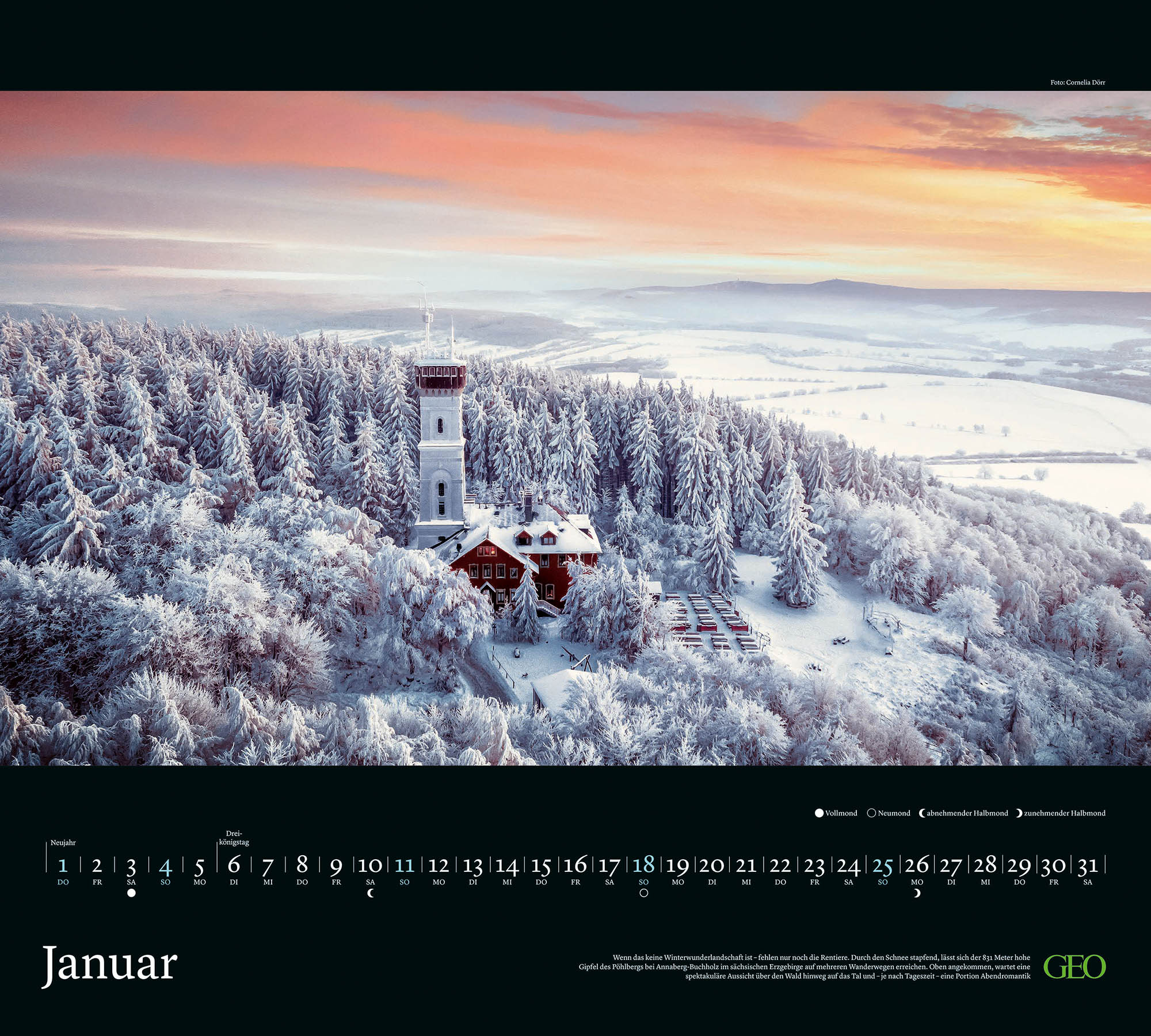 Kalender-Abo: Schöne Heimat Deutschland 2026