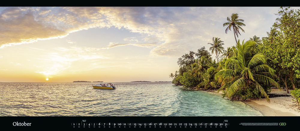 Panorama-Kalender "Der Blick ins Weite" 2025