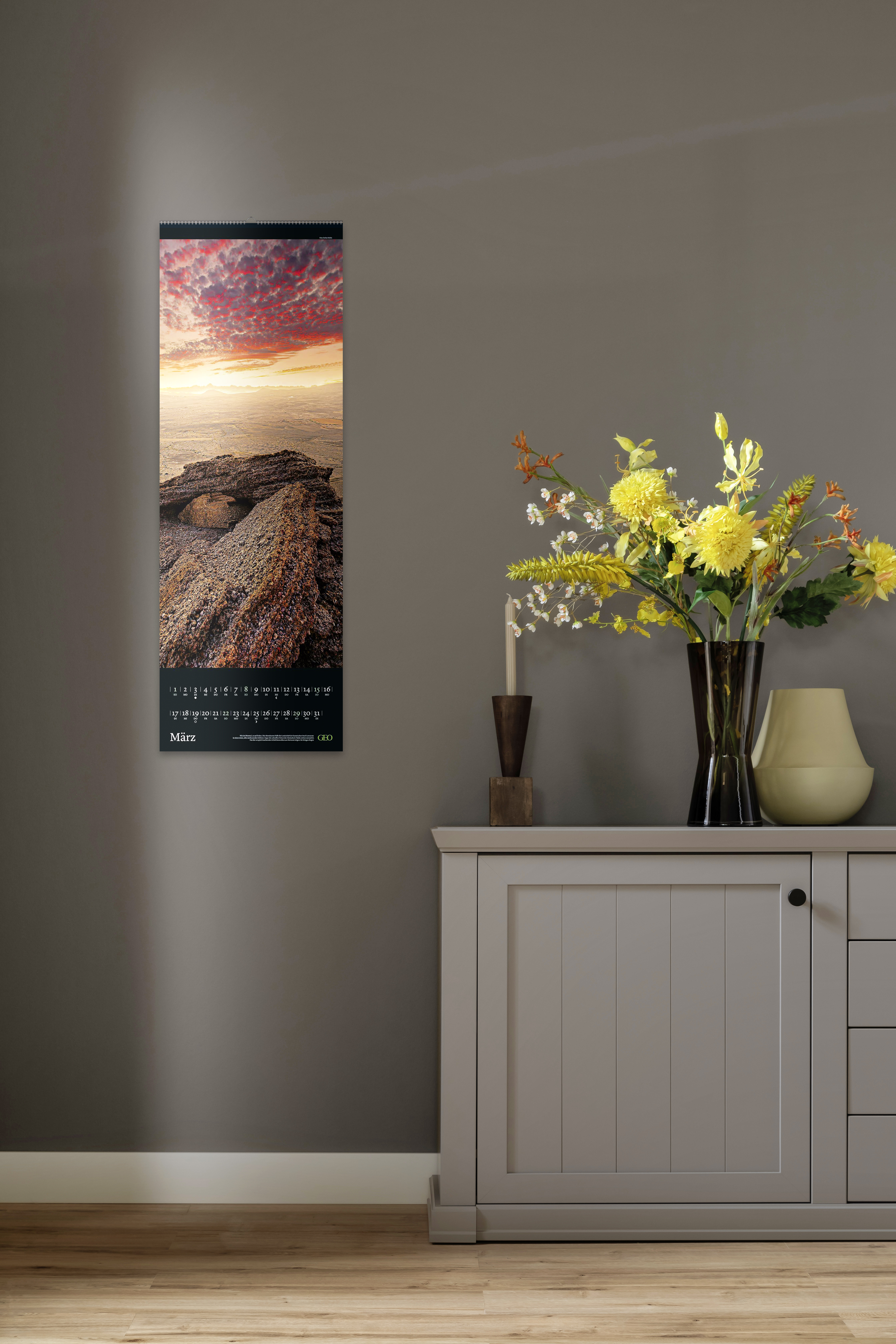Vertical-Kalender "Magie des Augenblicks" 2026