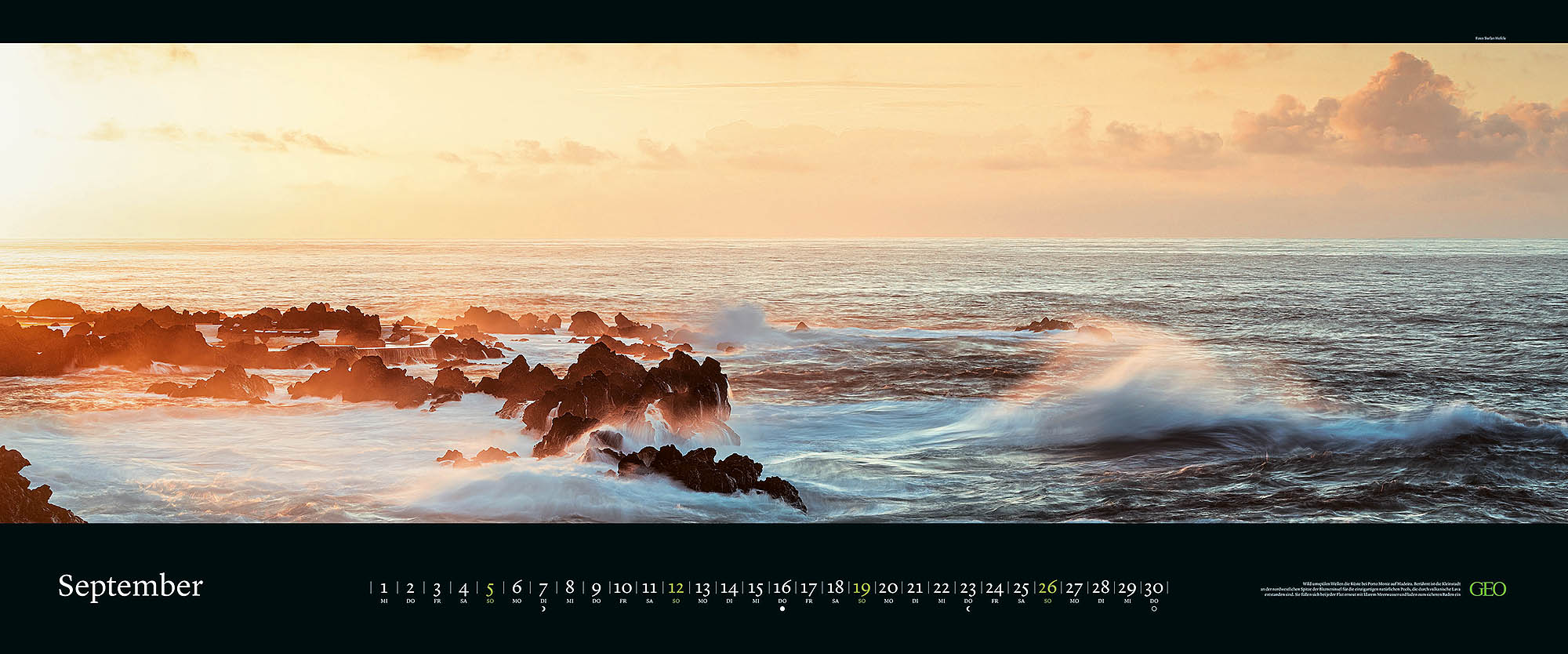 Panorama-Kalender Abo "Meeresweiten" 2027