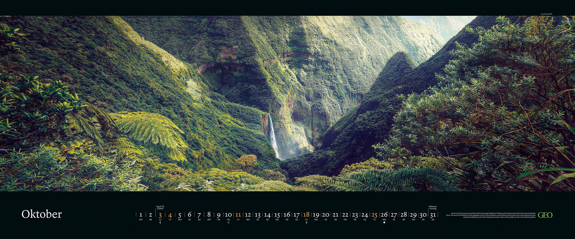 Panorama-Kalender "Orte der Stille" 2026