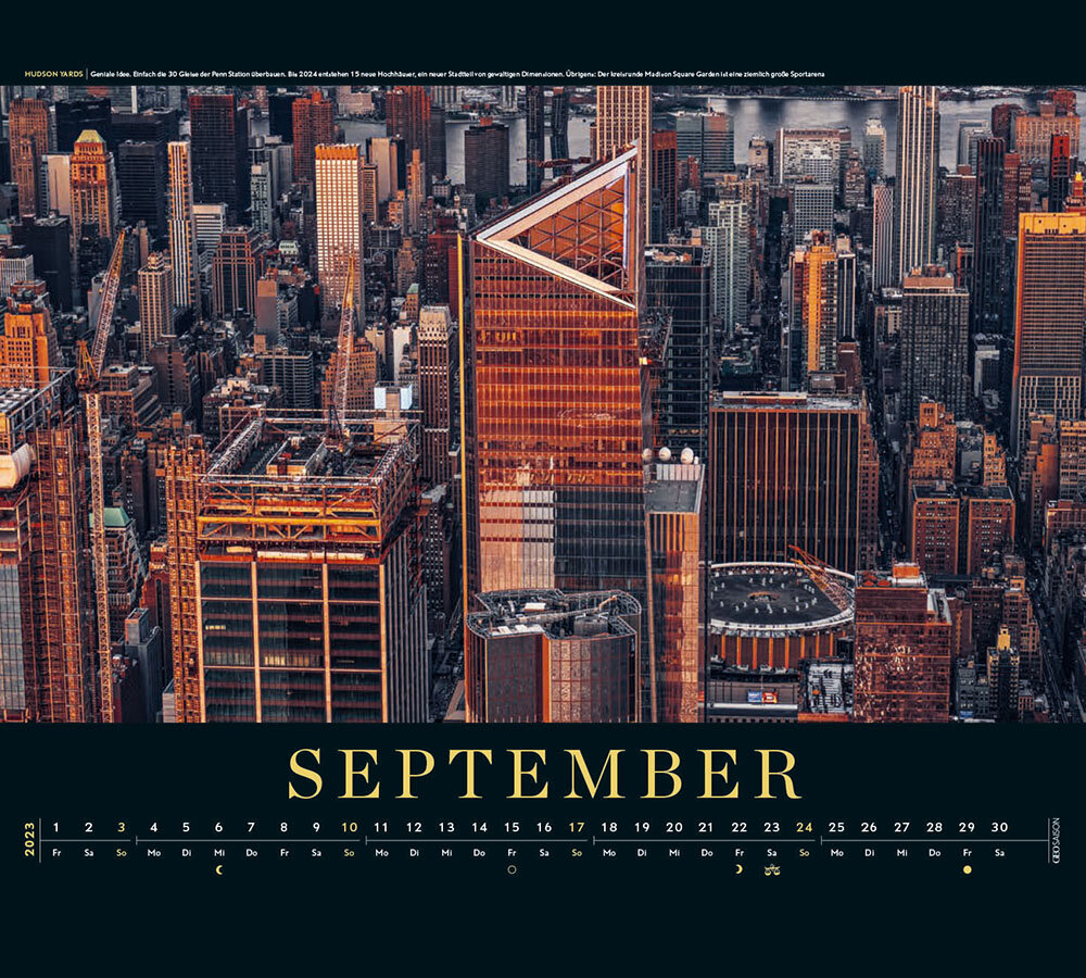 Kalender "New York" 2023