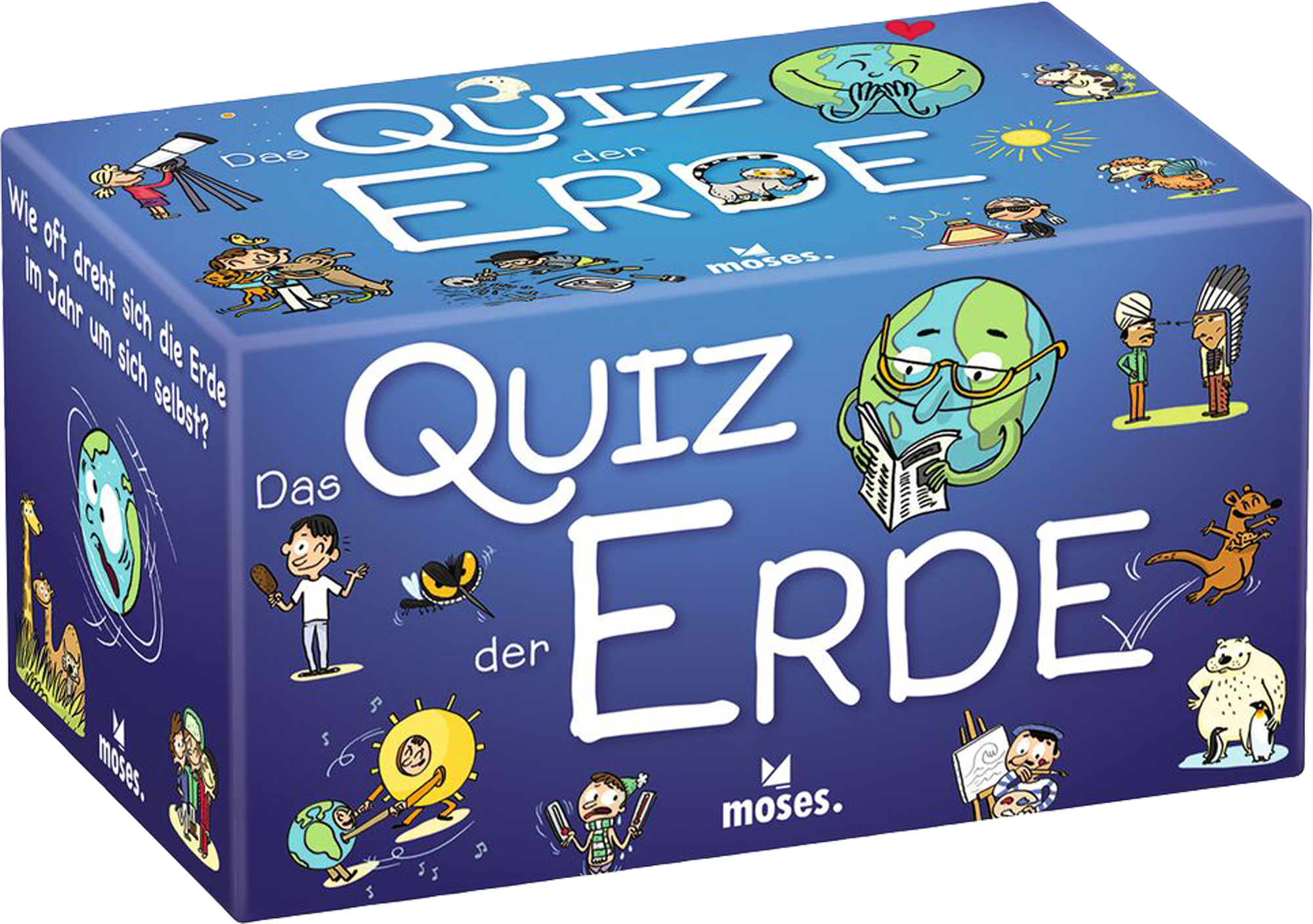 MOSES Spiel &bdquo;Das Quiz der Erde&ldquo;
