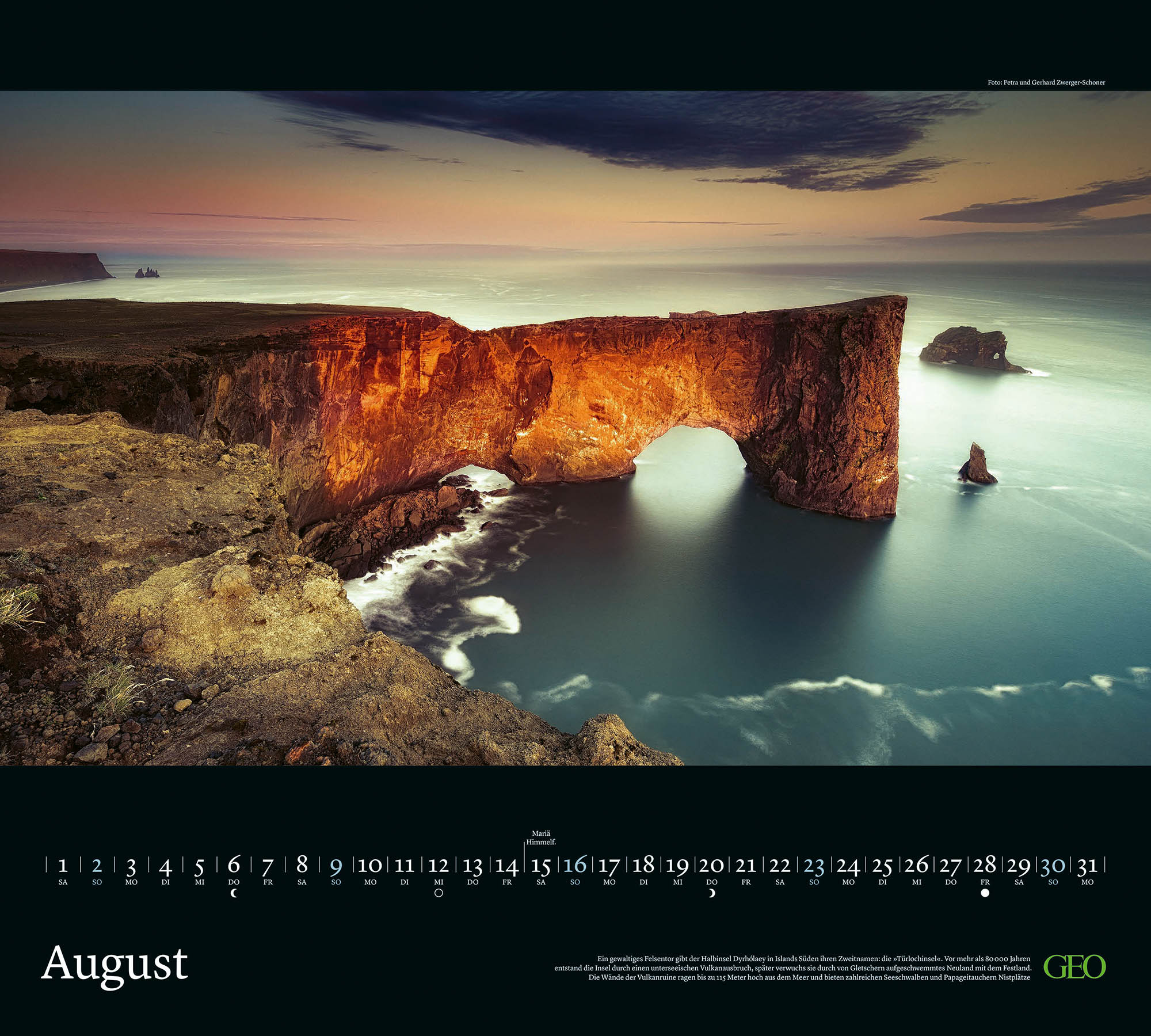 Kalender "Im Licht des Nordens" 2026