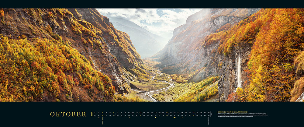 Panorama-Kalender "Orte der Stille" 2024