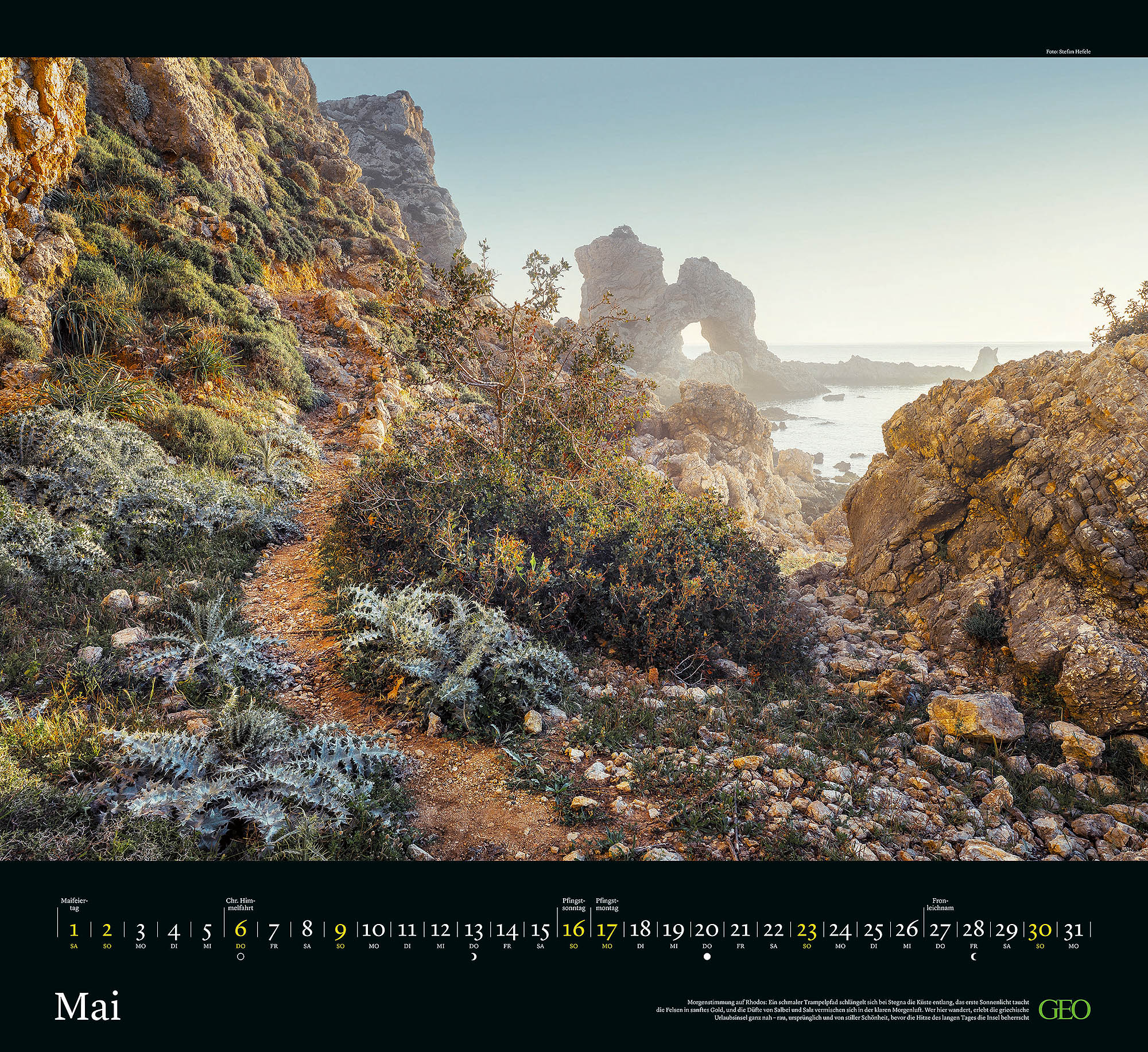 Kalender-Abo: Traumpfade 2027