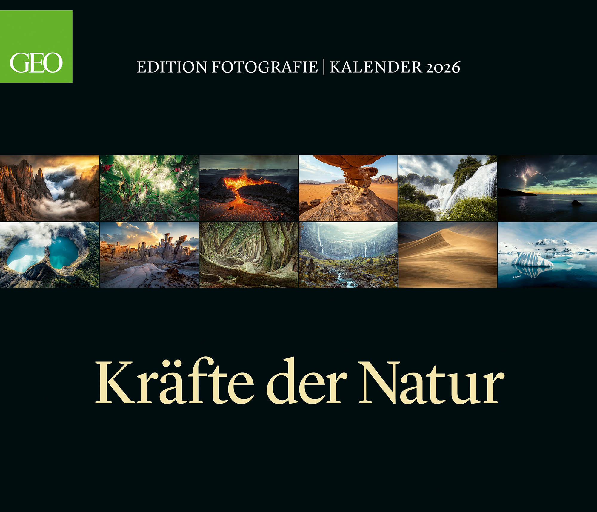 Edition-Kalender "Kräfte der Natur" 2026
