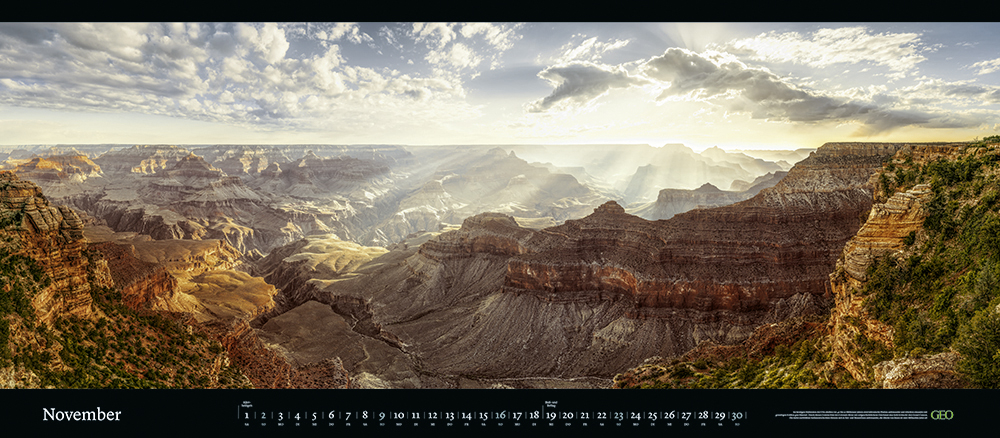 Panorama-Kalender "Der Blick ins Weite" 2025