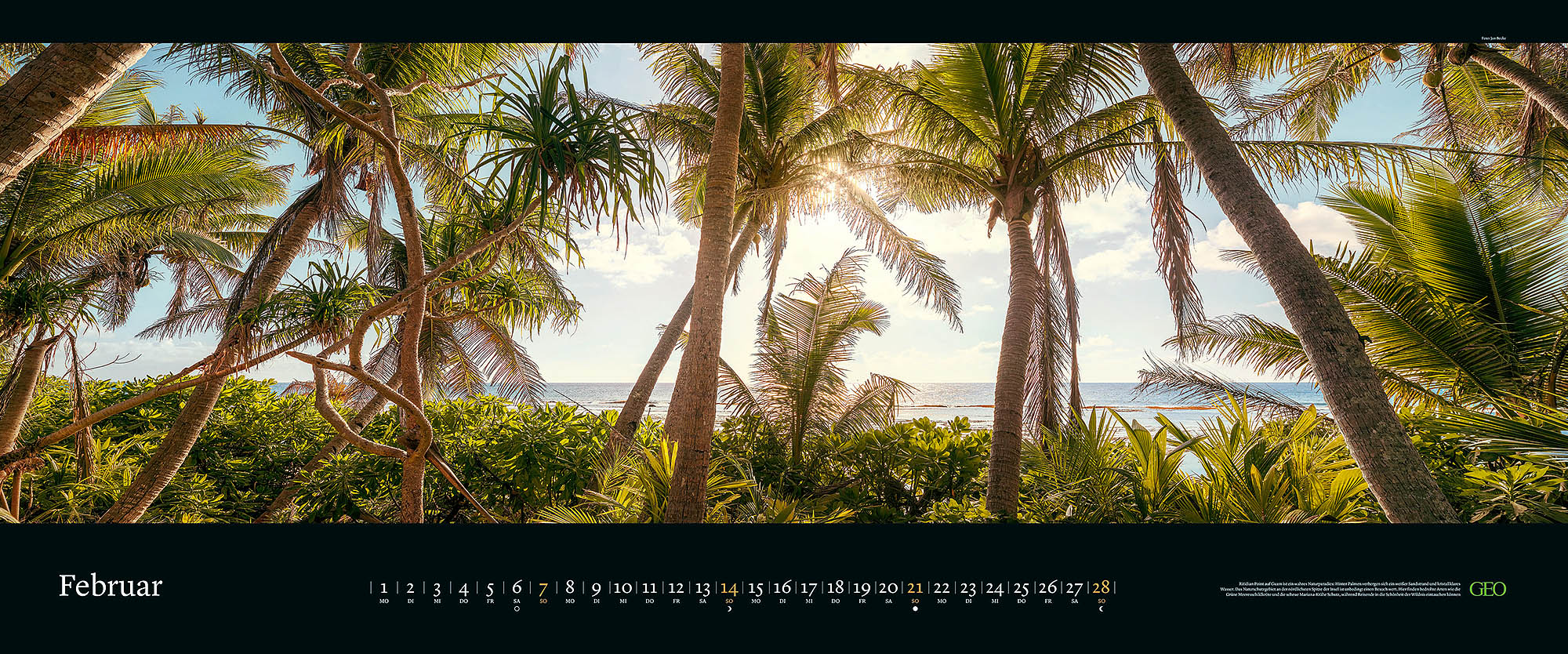 Panorama-Kalender Abo "Meeresweiten" 2027