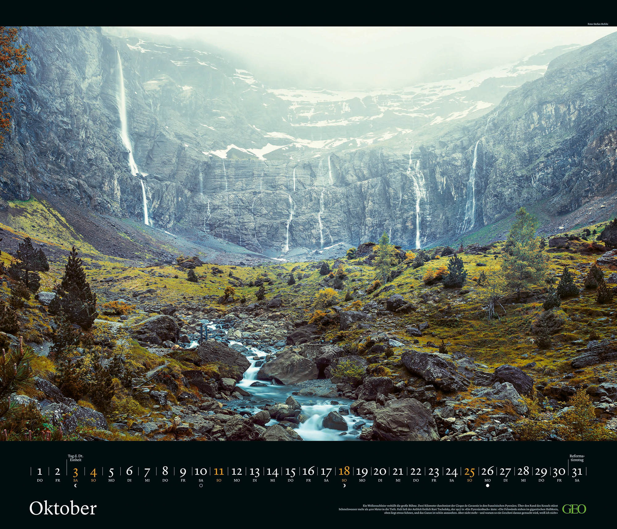 Edition-Kalender "Kräfte der Natur" 2026