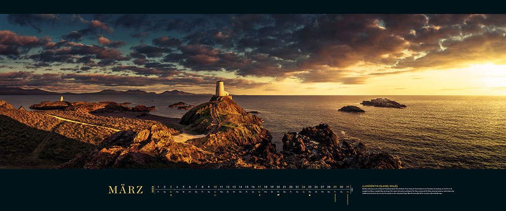 Panorama-Kalender "Meeresweiten" 2024