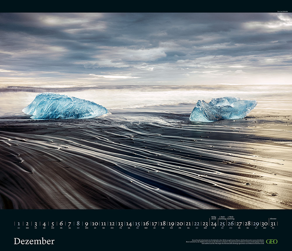 Edition-Kalender "Kräfte der Natur" 2024