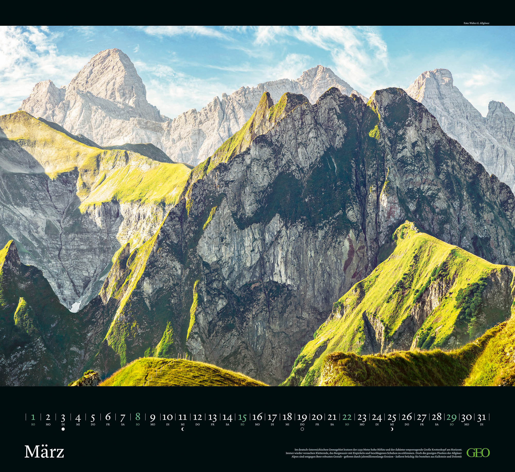 Kalender "Naturwunder Deutschland" 2026