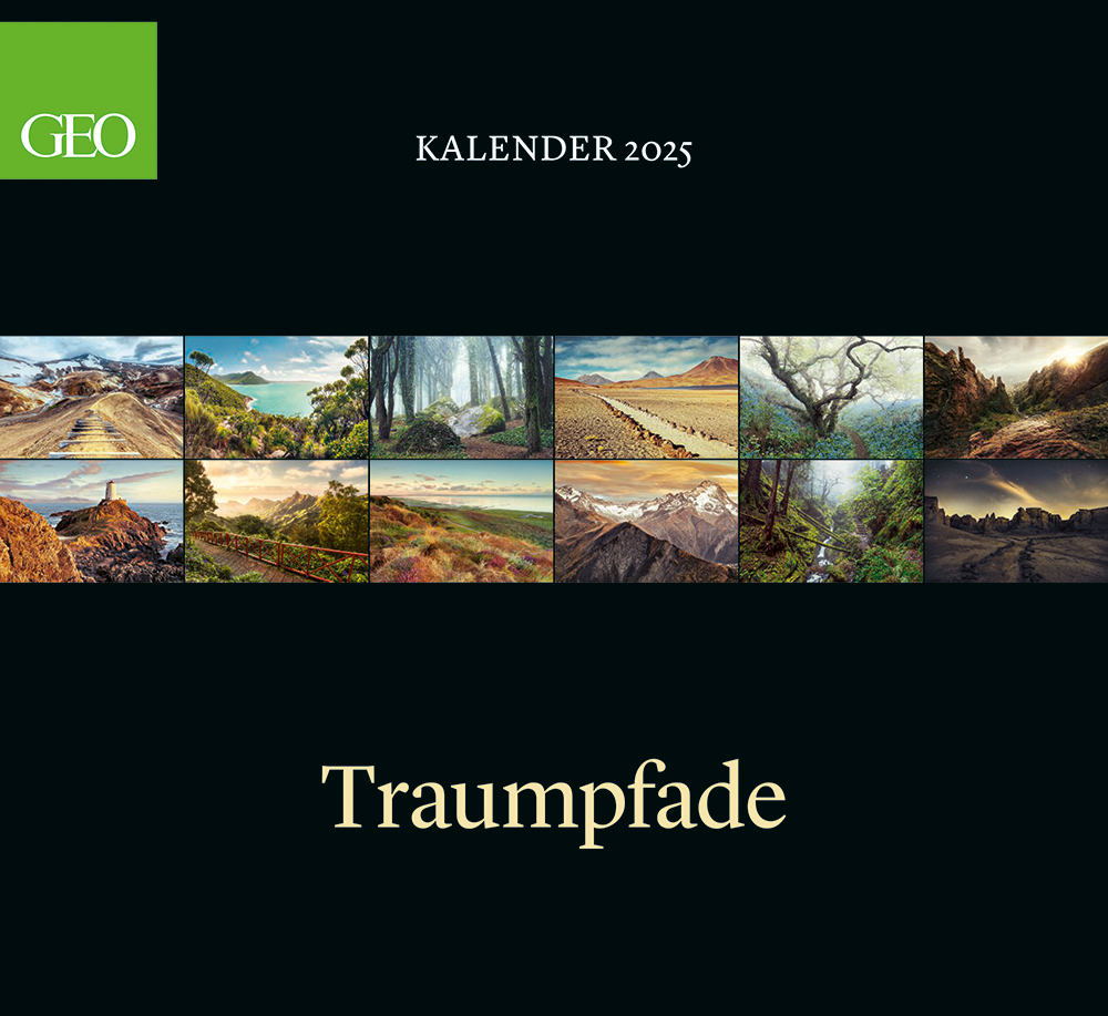 Klassiker-Kalender "Traumpfade" 2025