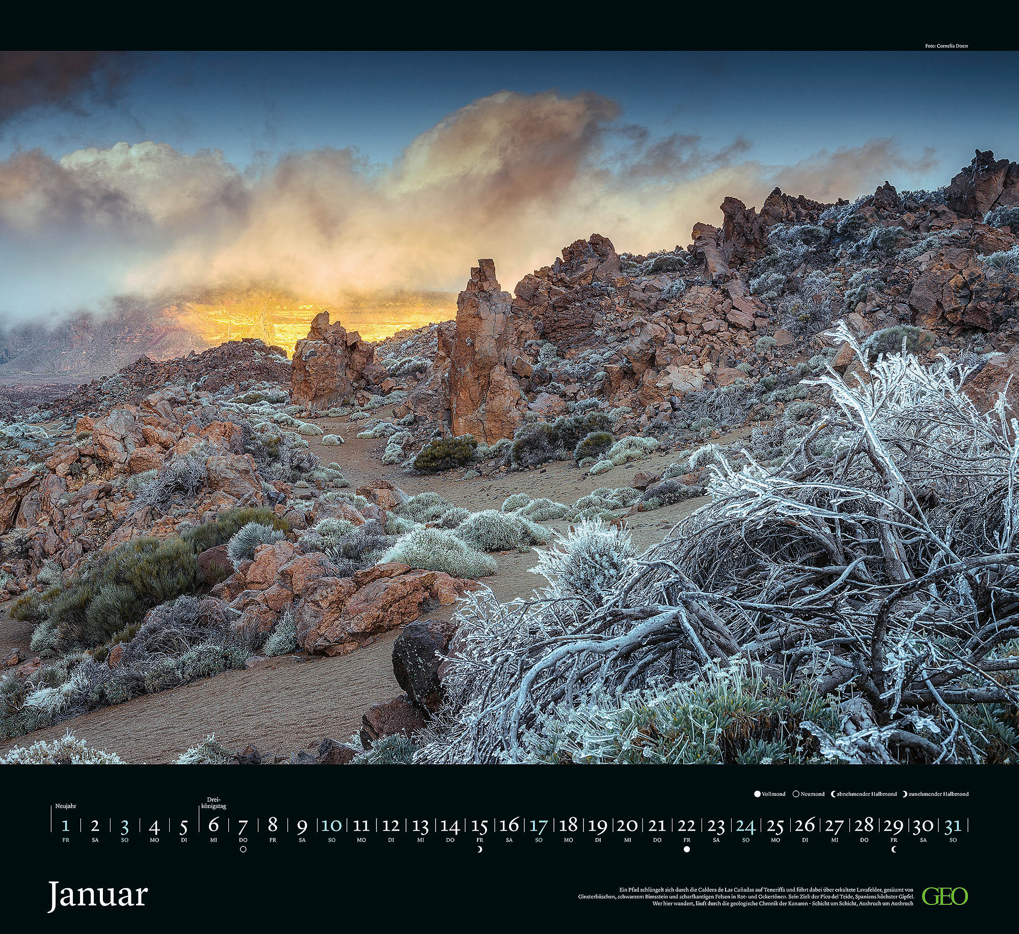 Kalender-Abo: Traumpfade 2027