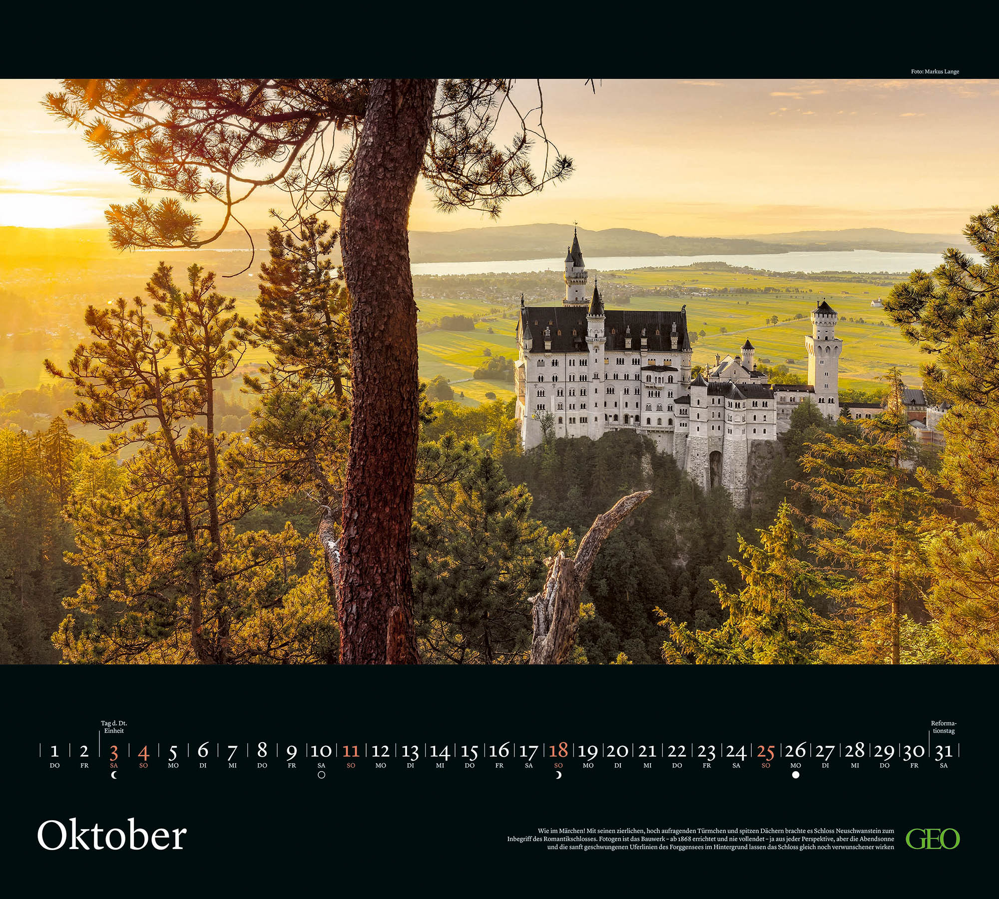 Kalender-Abo: Schöne Heimat Deutschland 2026